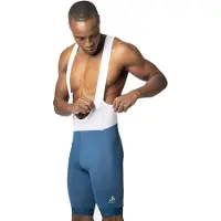 Odlo Zeroweight Short Dark Blue / White || Maat: L