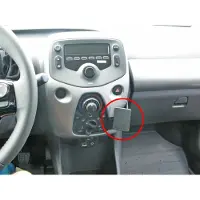 Brodit ProClip Peugeot 108/Citro&euml;n C1/Toyota Aygo vanaf 2014 Haakse Bevestiging