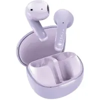 Fresh 'n Rebel Twins Core 2, draadloze Bluetooth-oordopjes, Bluetooth 6.0, 40 uur batterijduur, 2 ENC-microfoons voor heldere gesprekken, multipoint-verbinding voor 2 apparaten, kleur: dromerig lila