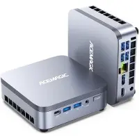 AceMagic K5 AI Mini PC - Intel Core 5 320 - NPU + GPU AI Peak 36 Tops INT8 - 16GB RAM 512GB SSD (bis zu 4,6 GHz，6C/6T) - Win 11 Pro