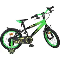 Volare Strike Kinderfiets - Jongens - 16 inch - Groen - Twee handremmen