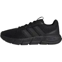 Adidas dames Cloudfoam Flex veterschoenen, kleur: zwart/zwart/grijs, maat: 38 2/3