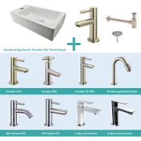 Wiesbaden Fonteinpack rhea mini links 36x18x9 cm rvs