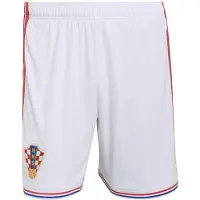 Adidas Sportbroek 'Kroatien 26' knalrood / wit