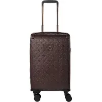 GUESS Lenwood 4 wielen Cabinewagen 53 cm bruin