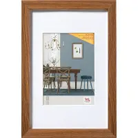 Walther design Fiorito - MDF Houten lijst - Fotoformaat 50x70 cm - Kunstglas - Donkere eik