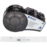 Brady M21-137-423 tape polyester zwart op wit 50,80 mm x 19,05 mm (origineel)