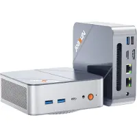 Ninkear M8 Mini PC AMD Ryzen 7 8745HS 16GB DDR5 1TB SSD - Windows 11 - Radeon 780M Graphics - Triple Display 4K/8K Support - WiFi 6 - Compacte Desktop PC