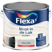 Flexa - Strak In De Lak Buitenlak Hoogglans - Clear Mist - 2,5 L - Kleur Van Het Jaar 2027