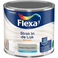 Flexa - Strak In De Lak Binnenlak Zijdeglans - Midden Natuursteen - Mengverf - 500 Ml