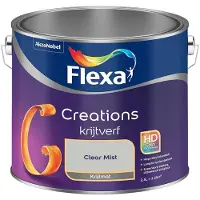 Flexa - Creations Muurverf Krijt - Clear Mist - 2,5 L - Kleur Van Het Jaar 2027