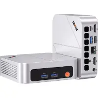 Ninkear Mini PC Intel Core 3 Processor 304 - 12GB LPDDR5 RAM - 512GB PCIe SSD - Windows 11 - USB4 - WiFi 6 - Bluetooth 5.3 - Triple Display - Compacte Desktop Computer