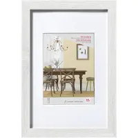 Walther design Fiorito - MDF Houten lijst - Fotoformaat 50x60 cm - Kunstglas - Wit