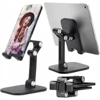 DKM Opvouwbare Telefoon & Tablet Standaard - Stabiel & Verstelbaar