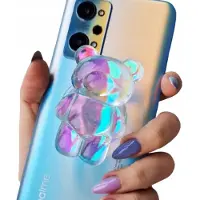 ECarla Merkloos Telescopische Telefoonhouder - Schattige Beer Design