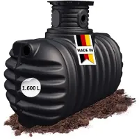 Graf 4rain COMPACT ondergrondse regenwatertank 1600 L incl. schachtverlenging