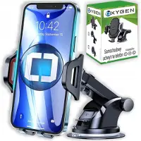 Oxygen Sterke Autohouder voor Telefoon - Windscherm, Dashboard, Cockpit