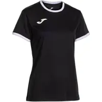 Joma Combi Premium T-shirt met korte mouwen, zwart, maat M, voor dames, kleur zwart, maat M