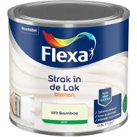 Flexa - Strak In De Lak Binnenlak Mat - Wit Bamboe - Mengverf - 500 Ml