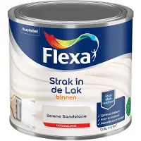Flexa - Strak In De Lak Binnenlak Hoogglans - Serene Sandstone - Mengverf - 500 Ml