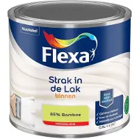 Flexa - Strak In De Lak Binnenlak Hoogglans - 85% Bamboe - Mengverf - 500 Ml