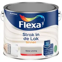 Flexa - Strak In De Lak Binnenlak Hoogglans - Slow Living - 2,5 L - Kleur Van Het Jaar 2027