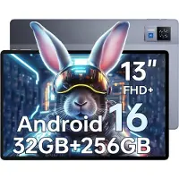Doogee U13 Tablet 13" FHD+ 90Hz Android16, 32GB+256GB, Octa‑Core,11000mAh,Widevine L1,5G WiFi,Face ID,GPS,OTG