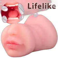 Currero Pocket Pussy met Billen - Masturbator voor Man - Realistisch Torso - Kunstvagina - Billenpop - Sextoy voor Mannen - Discreet Verpakt - 17 cm - 400 Gram