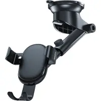 Phreeze CH26 - Telefoonhouder Auto Raam - Auto Telefoonhouder - Zuignap + Zwaartekracht Klem - GSM Houder Auto