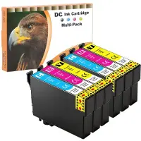 Losmann D&C 6X printerpatronen, compatibel met Epson 604XL 604 XL, voor Epson Expression Home XP-2205 XP-2200 XP-3200 XP-3205 XP-4200 XP-4205 Workforce WF-2910 WF-2930 WF-2935 WF-2950