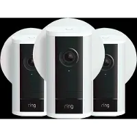 Ring Spotlight Camera Pro 2e Generatie Bedraad Wit 3-Pack