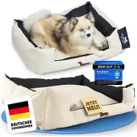 Liangpin Jiazuo SnelShoppen - Hondenbed Handwasbaar en Afwasbaar, Antislip Hondenmand 47 x 65 cm voor Grote Honden, Lichtgewicht Hondenkussen Binnen en Buiten