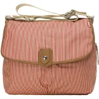 Babymel Luiertas Satchel Red Stripe