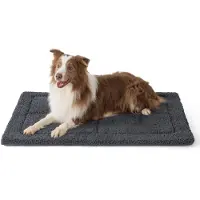 Merkloos Hondenmat - Groot - Wasbaar - 104 x 69 cm - Donkergrijs