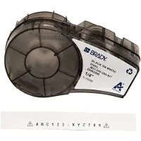 Brady M21-250-595-WT tape vinyl zwart op wit 6,35 mm x 6,40 m (origineel)
