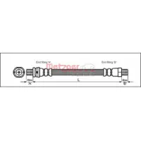 METZGER 4112507 Remslang