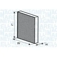 MAGNETI MARELLI 350203061560 Interieurfilter