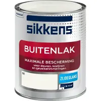 Sikkens Buitenlak Zijdeglans Wit 0,75l