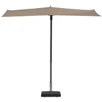 Madison Balkon parasol Sun Wave 300x150 cm ecru PAC3P016 online kopen