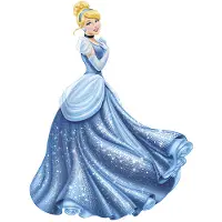 RoomMates Disney Muurstickers Princess 2 Vel 46 X 101 Cm