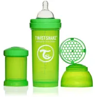 Twistshake Anti-colic babyfles - Green 180ml