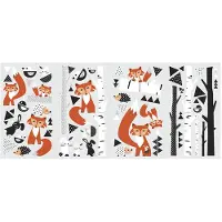 RoomMates muurstickers vossenbos vinyl 60 stuks