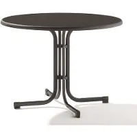 Sieger Mecalit klaptafel ø 100cm (h:73cm)