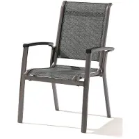 Sieger Calvi Stapelstoel Aluminium/textileen