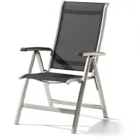 Sieger Calvi klapstoel Aluminium/textileen