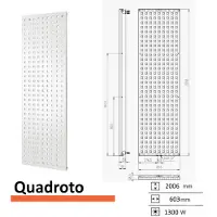 Boss & Wessing Designradiator bws quadroto 2006x603 mm