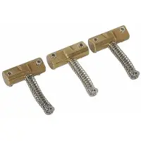 Wilkinson S-202-M brugzadels van messing voor B-WTB (3 stuks)