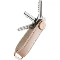 OrbitKey Leather Rose Gold Blush