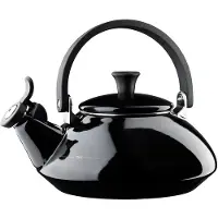 Le Creuset Zen fluitketel 1,5 liter staal zwart