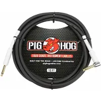Pig Hog PH10R instrumentkabel haaks 3 m